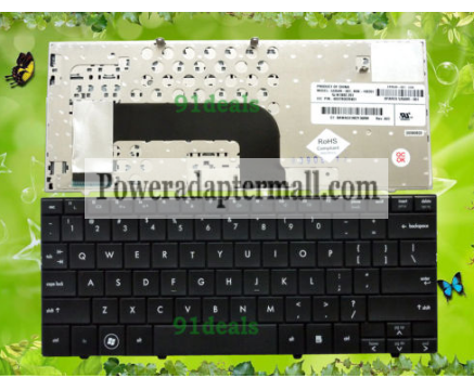 NEW Compaq mini 110 110c-1100 US Keyboard BLACK - Click Image to Close